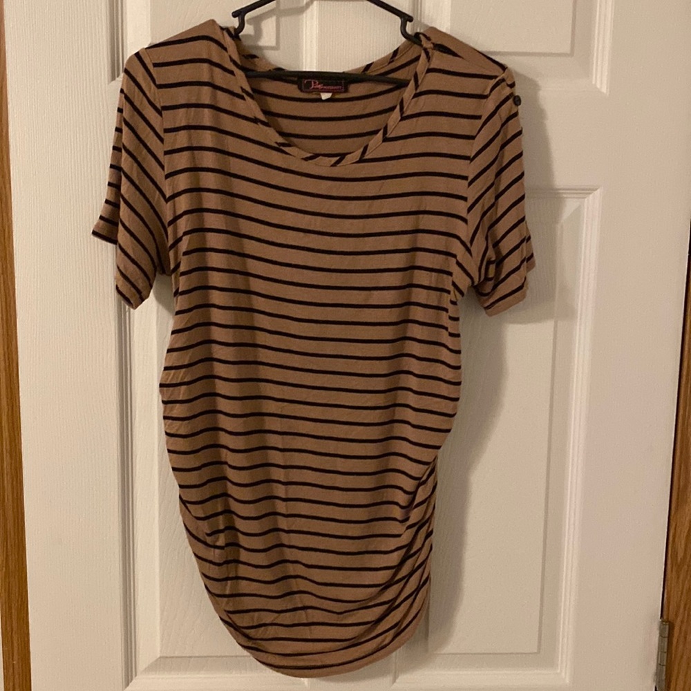 Maternity shirt.